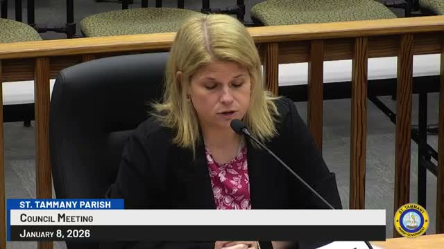 Parish introduces emergency budget items to advance DOTD sidewalk projects requiring upfront funding