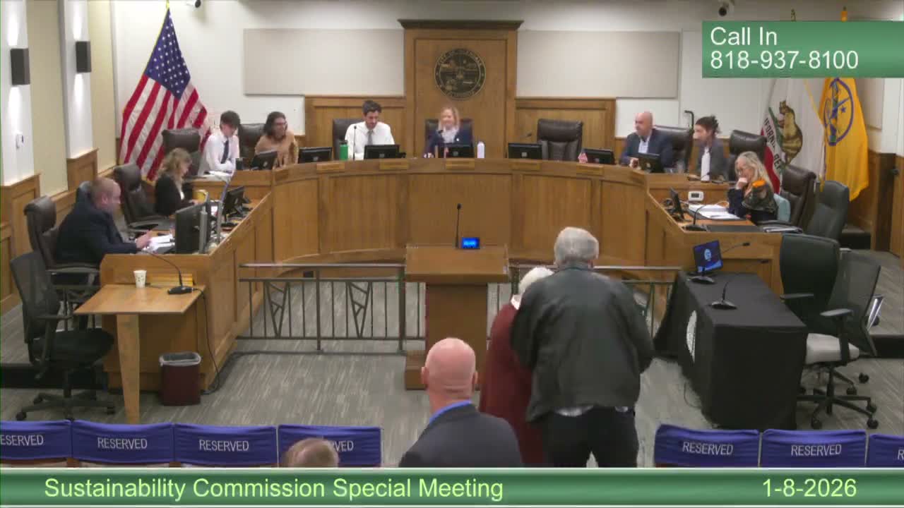 Glendale Sustainability Commission adopts 2026–27 work plan and adds review of AB 1572 compliance