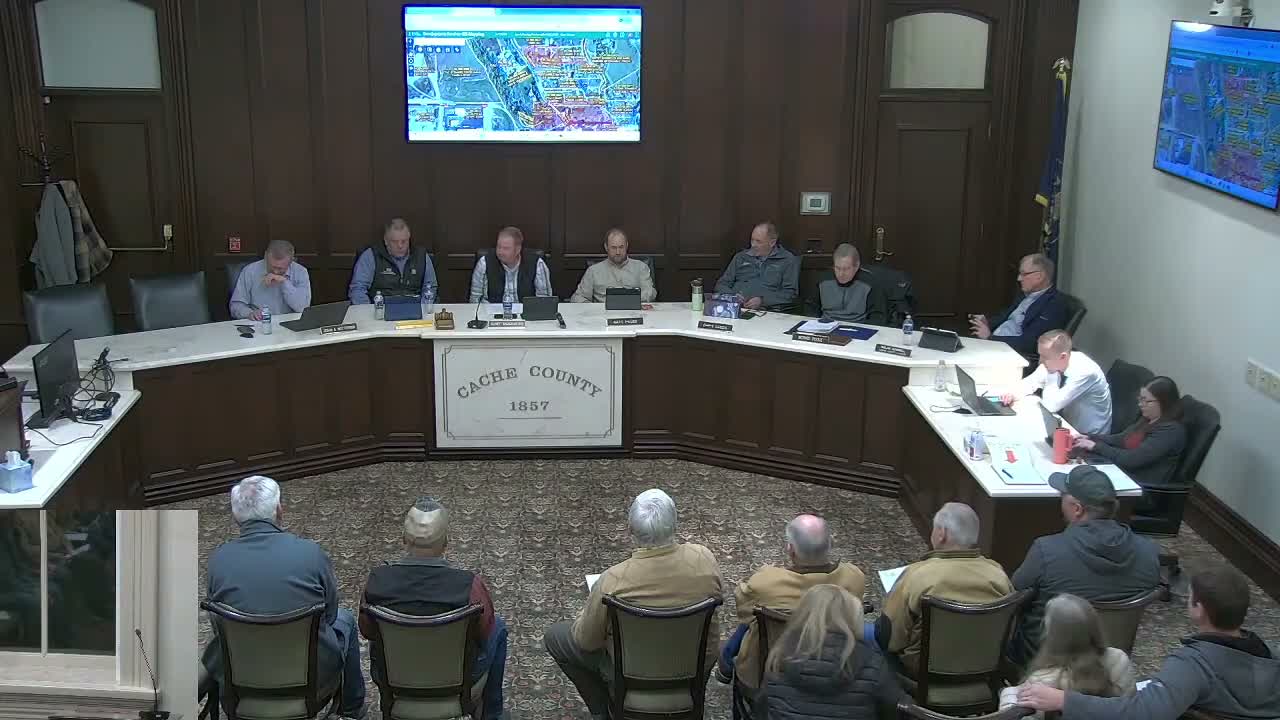 Planning commission approves canal‑piping CUP for Blacksmith Fork Irrigation Company despite neighbors’ concerns