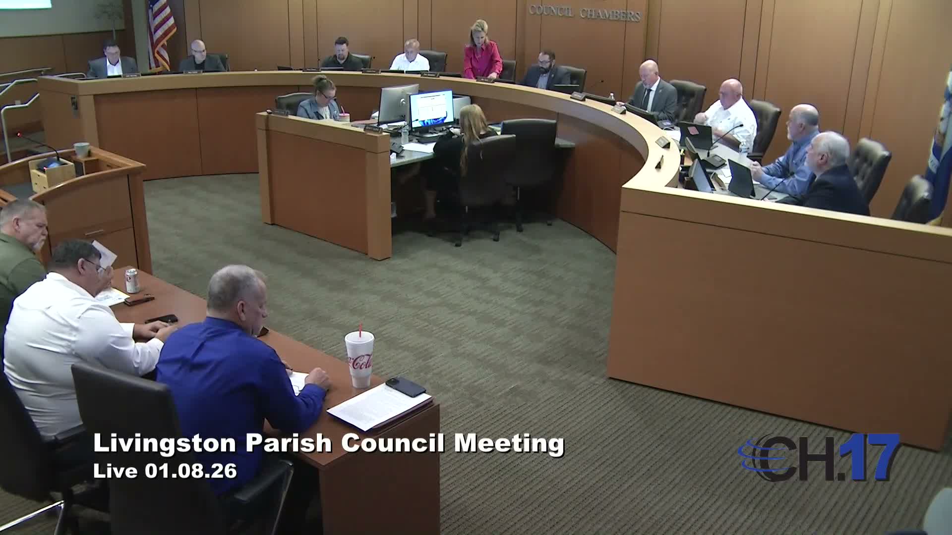 Livingston Parish Council names Billy Taylor chair, Mangus vice chair for 2026