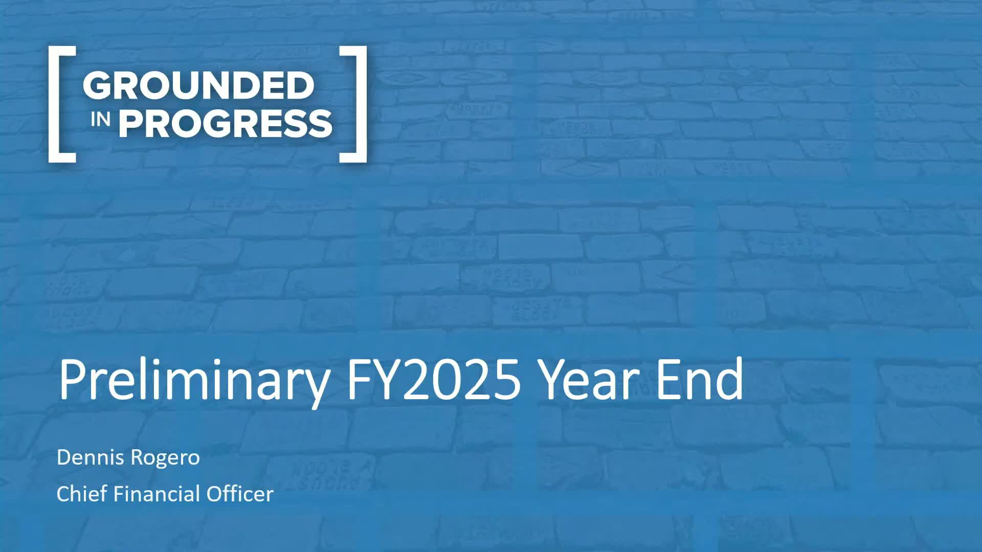 CFO: Tampa’s preliminary year‑end books show tight variances, $10M net surplus and GASB accounting effects