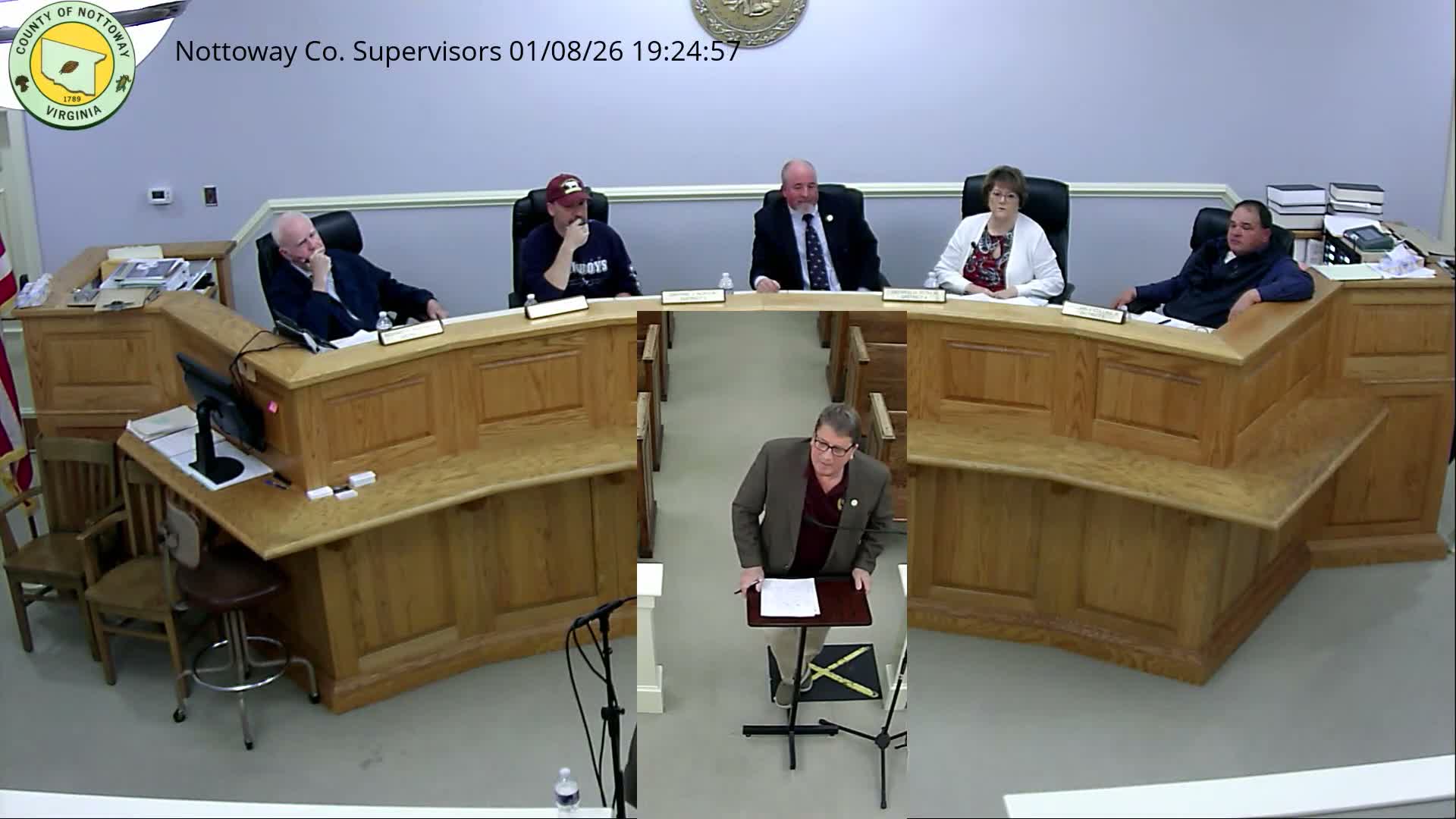 Nottoway supervisors weigh EMS funding, town request and billing options