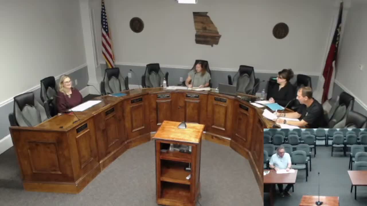 Jones County board moves into executive session after routine business