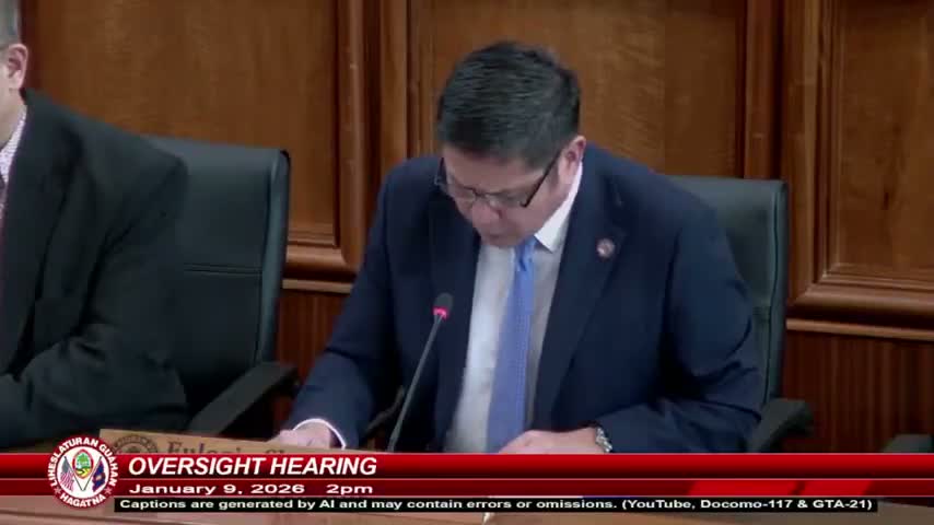 Committee outlines topics for Guam Police Department oversight: budgeting, vacancies and morale
