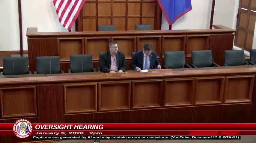 Guam oversight hearing on police department postponed after chief's emergency