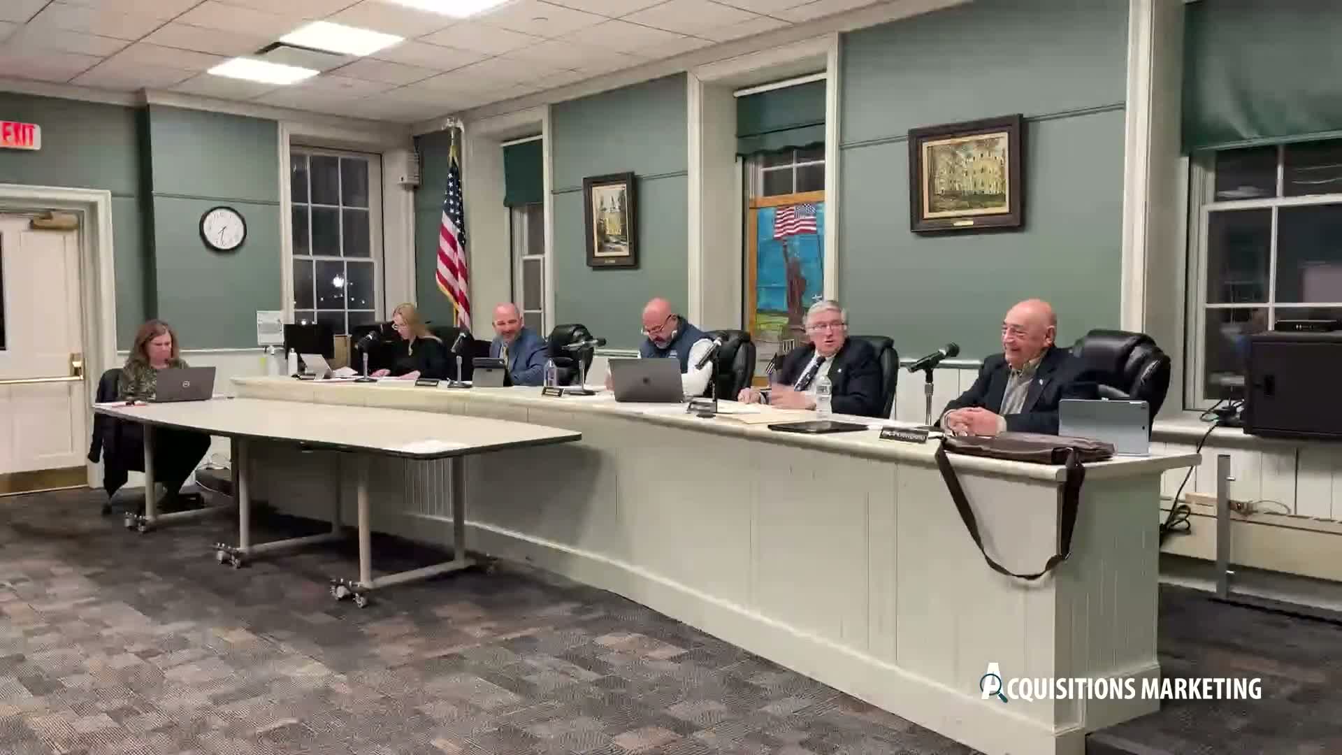 Town board approves bonds, appointments and routine business; full list of motions and outcomes