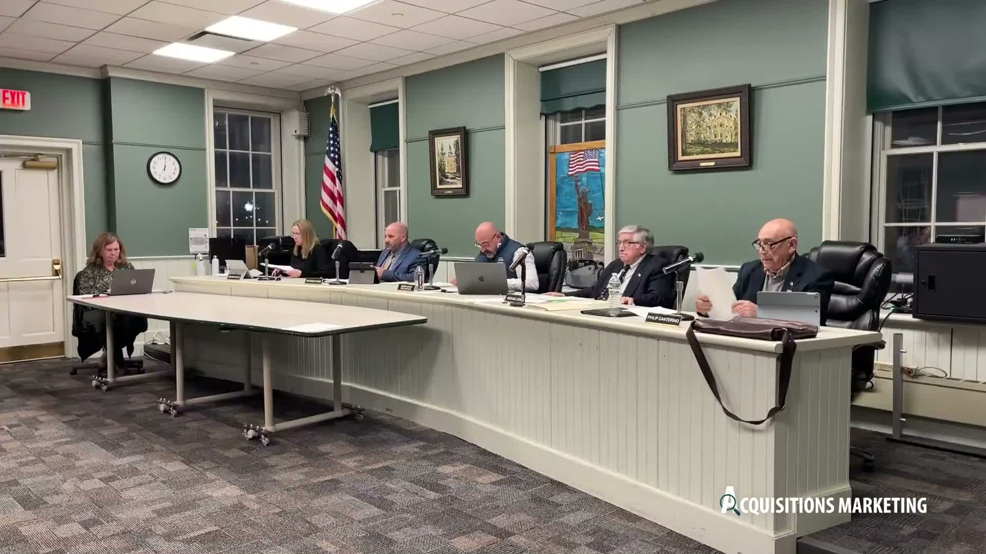 Goshen board keeps public hearing open, orders third-party risk review paid from applicant escrow