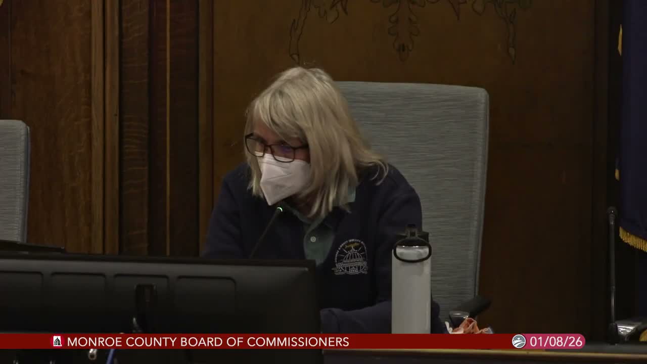 Monroe County commissioners approve $6.18M claims docket; payrolls amended, to be ratified Jan. 15