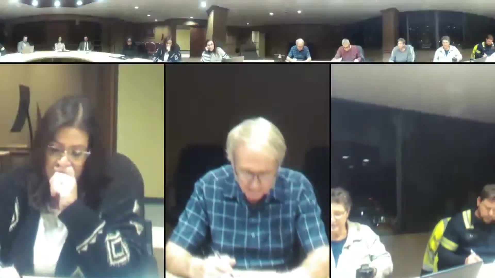 Committee debates youth diversion funding application; adds 501(c)(3) proof requirement and lays item over