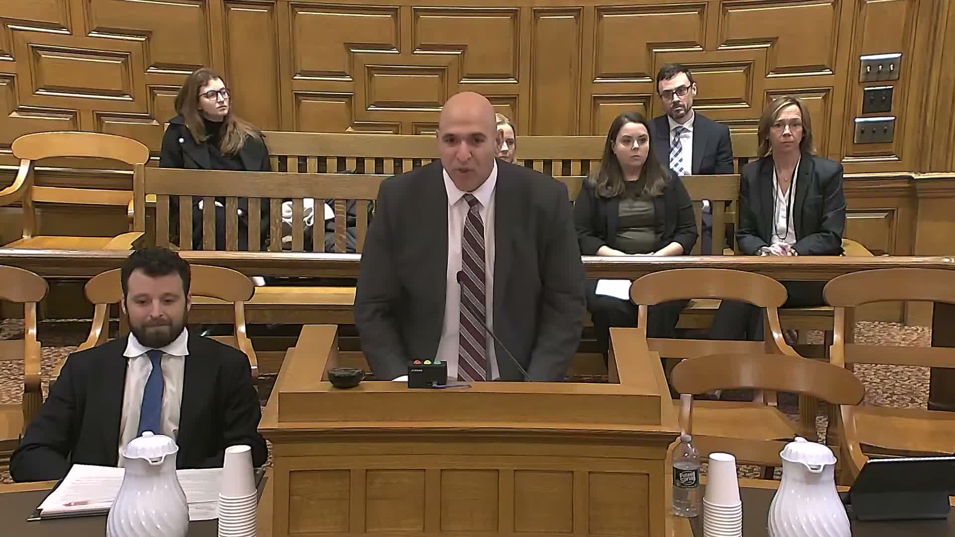 Appeals court hears challenge to stop, exit order and frisk after nearby gunfire