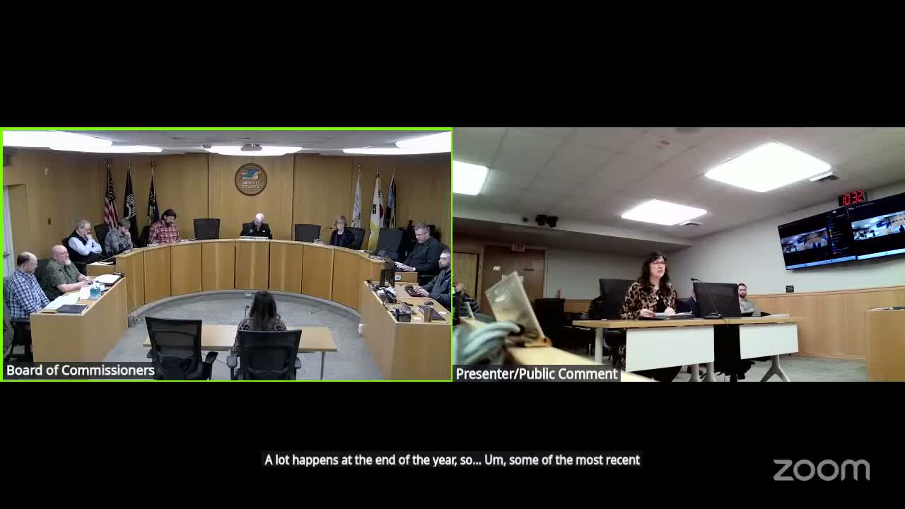 County clerk outlines voter-registration changes, postal guidance and records projects