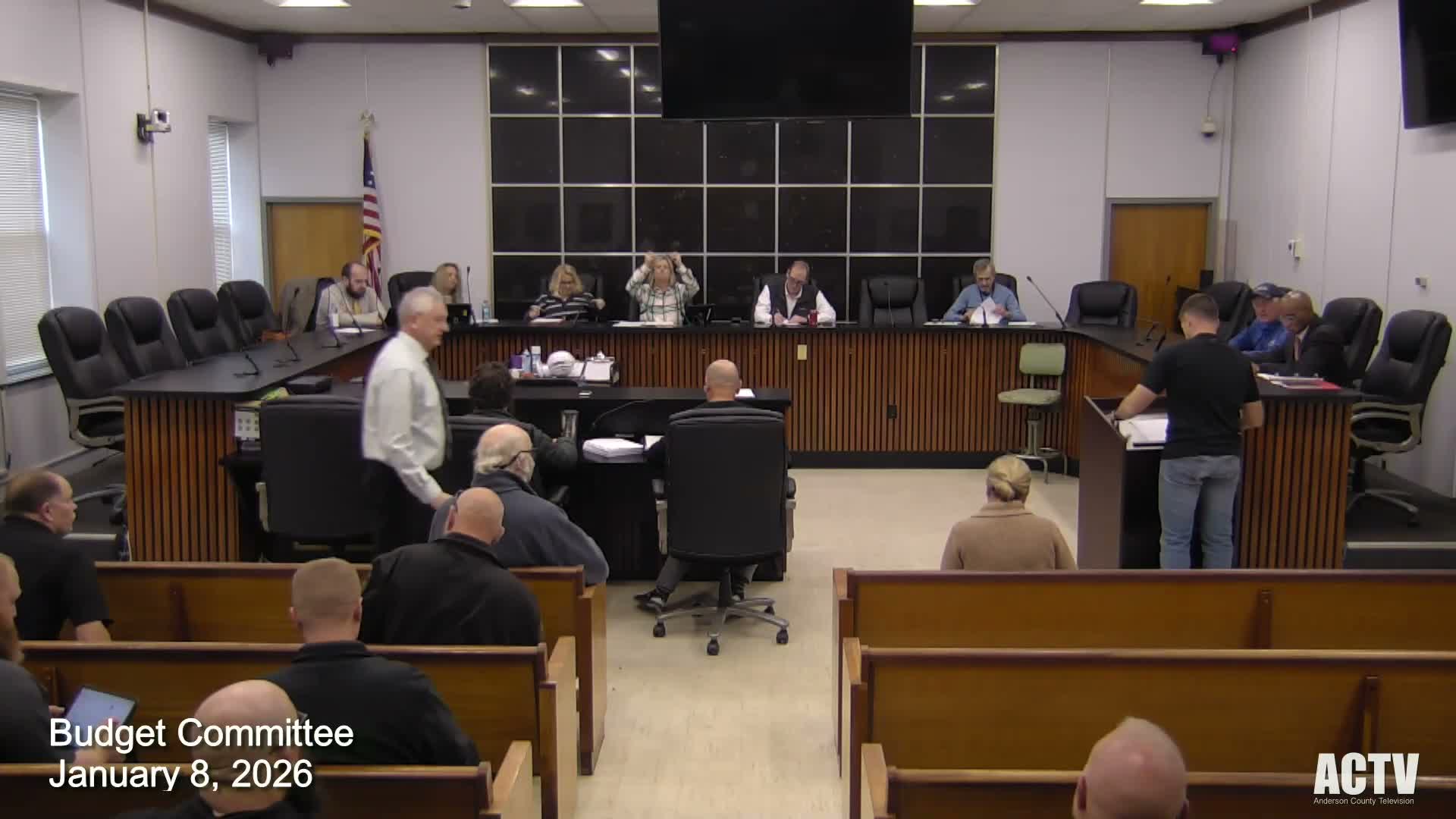 Anderson County debates public‑safety pay as budget calendar is adopted