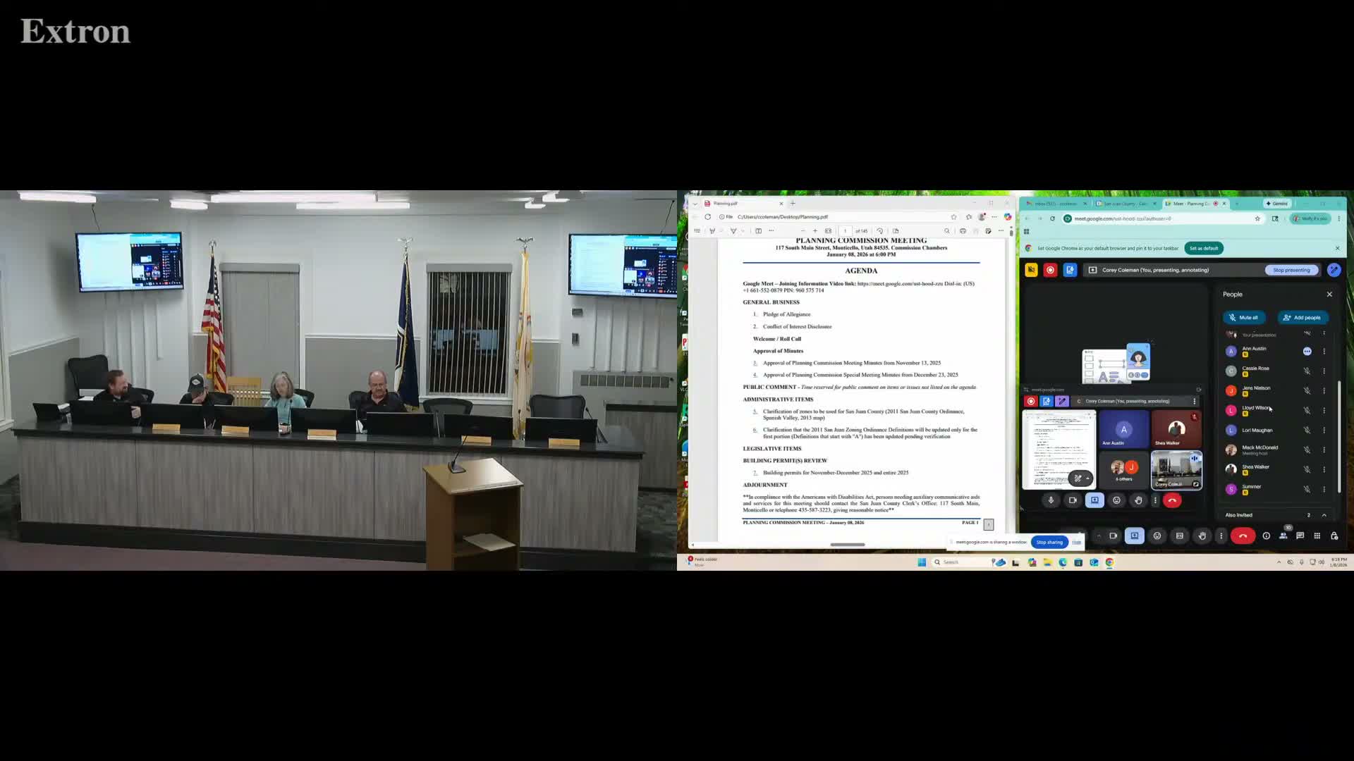 San Juan County planning commission backs stepwise merge of 2025 definitions into 2011 zoning code