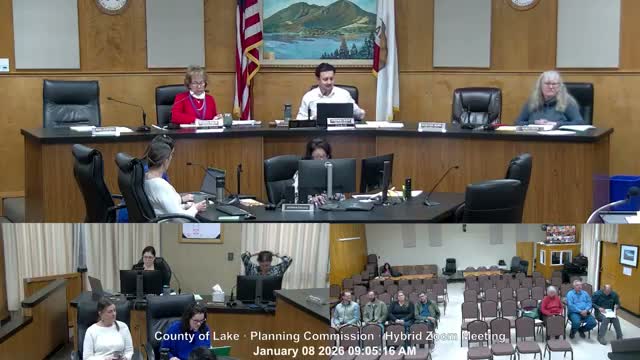 Lake County planning commission backs draft Climate Adaptation Plan, urges edits on data and implementation