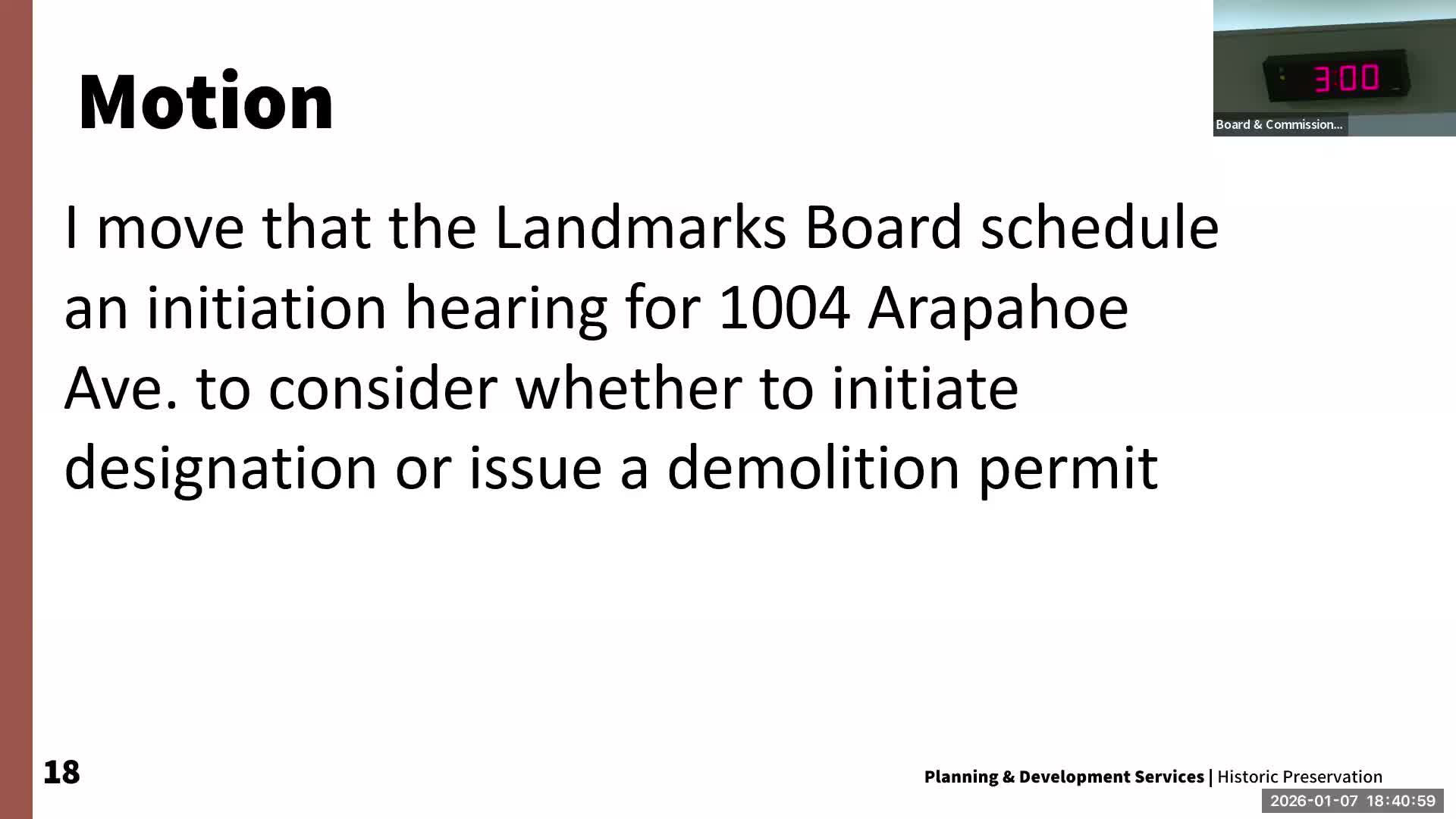 Landmarks Board conditionally approves demolition and new accessory building at 2408 8th Street