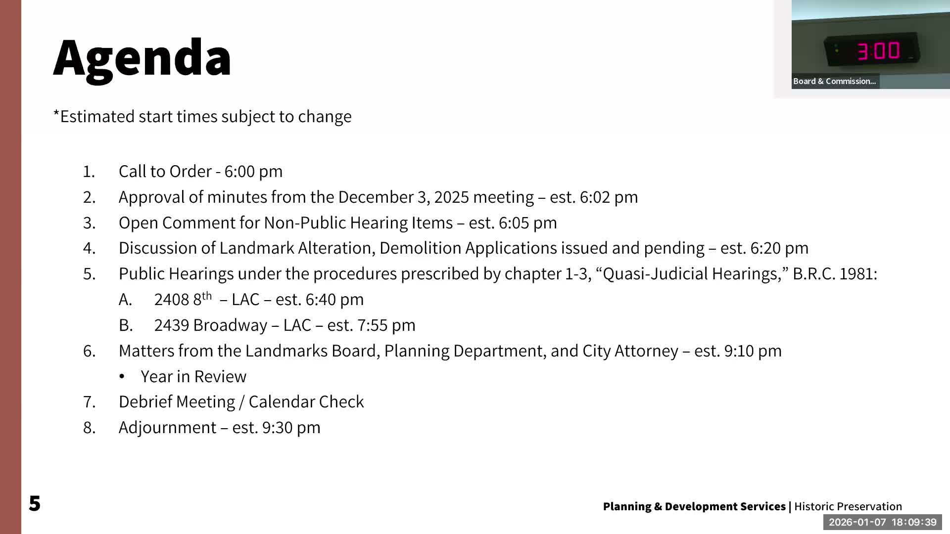 Boulder Landmarks board schedules initiation hearings for four Arapahoe properties after months of review