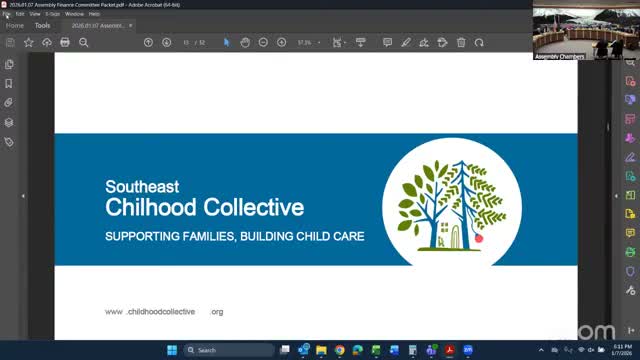 Southeast Childhood Collective outlines plan for childcare center, apprenticeship and statewide supports