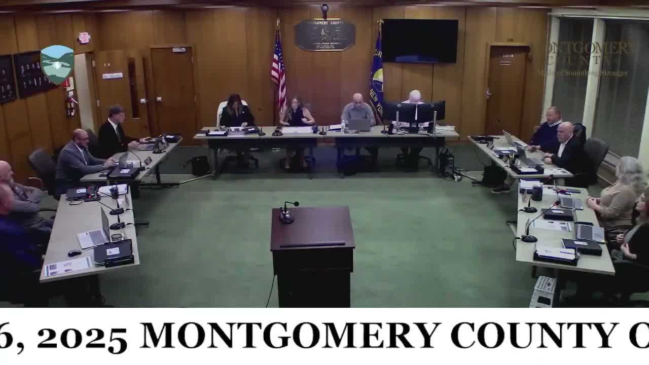 Montgomery County Legislature holds organizational meeting, installs Michael J. Papp as chair