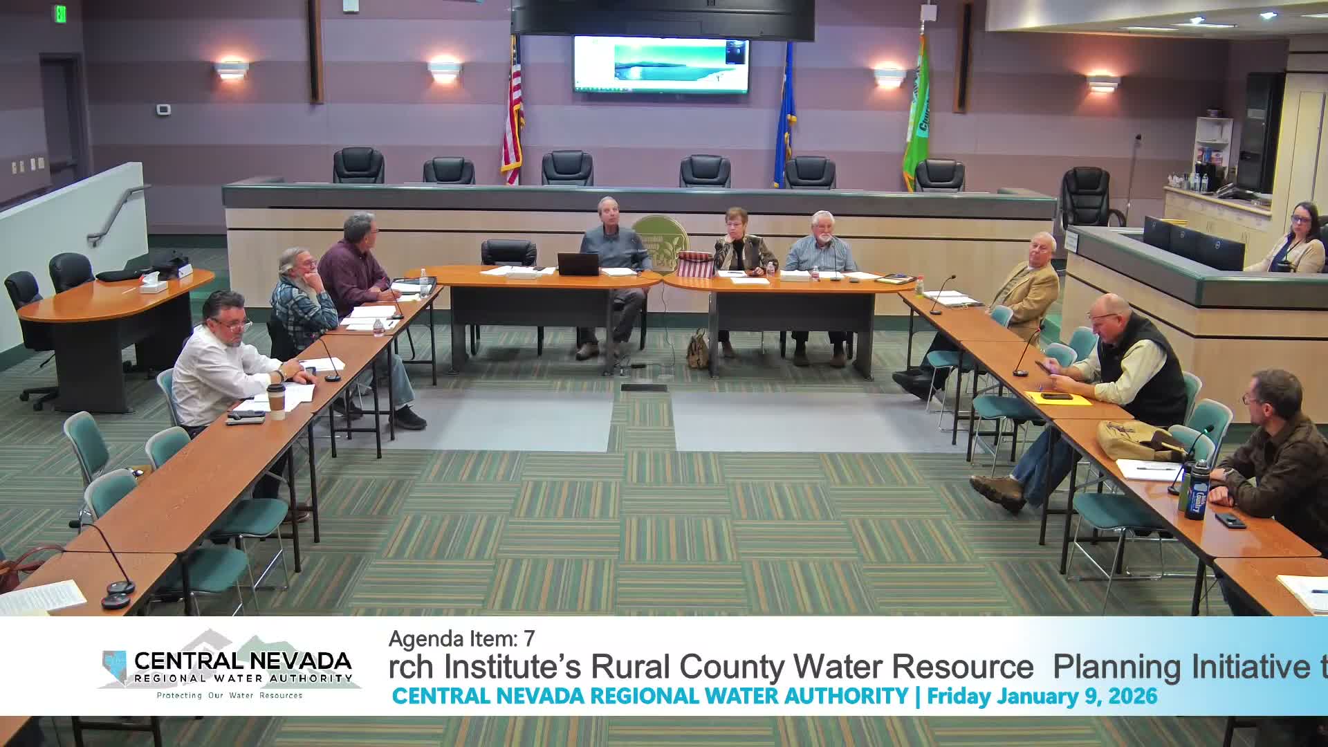 DRI gives midterm update on county water‑resource plans; Esmeralda serves as case study