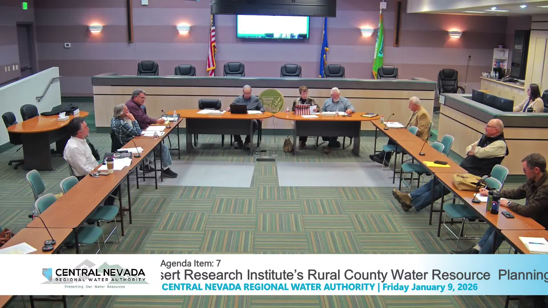 CNRWA legislative working group previews 2027 water bills and debates data‑center water policy