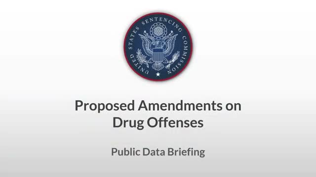 U.S. Sentencing Commission publishes proposed drug-offense guideline amendments; seeks public comment