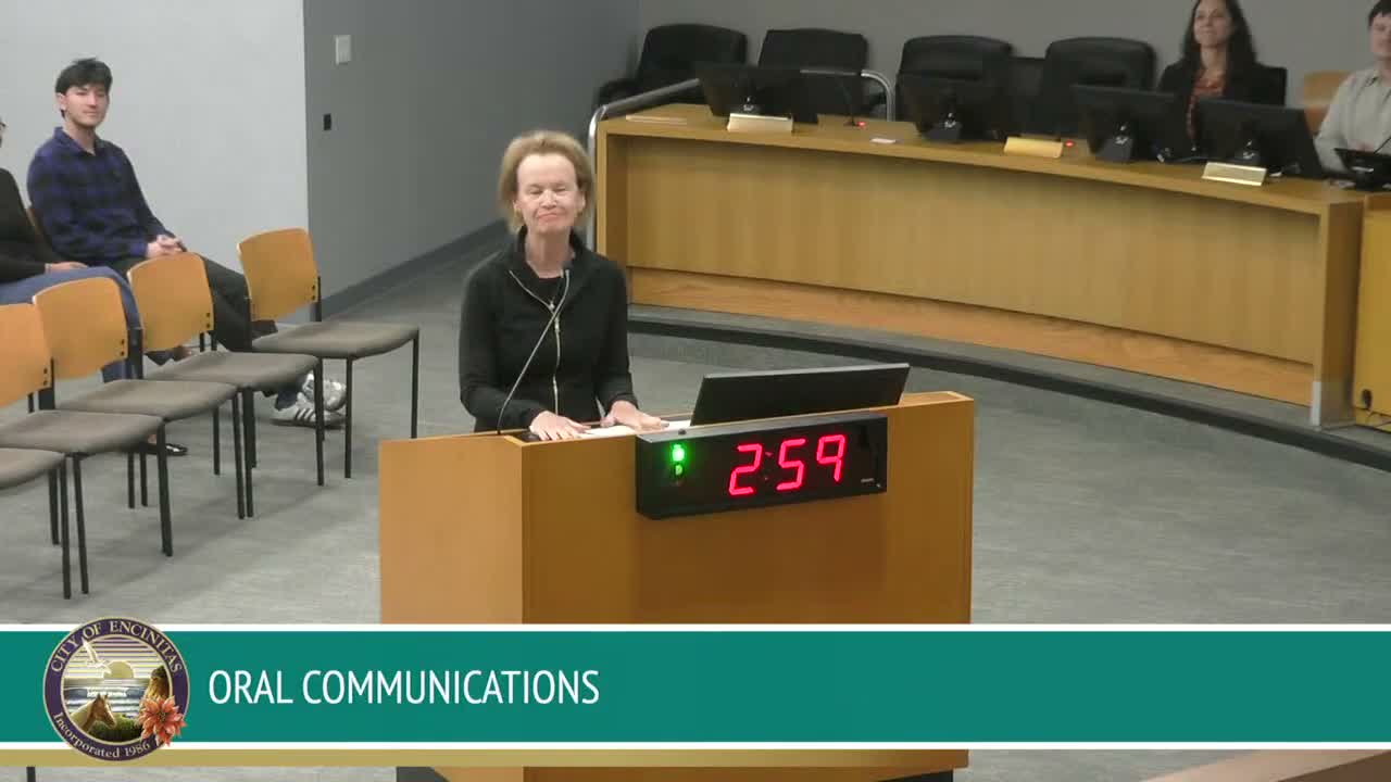 Encinitas resident urges action on single‑use vape waste, and backs smoke‑free multiunit housing