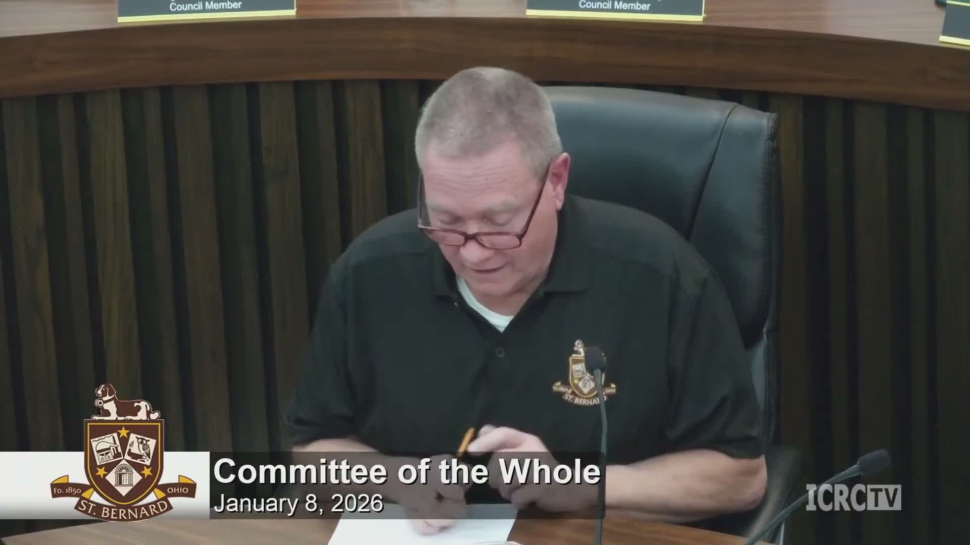 Council flags inconsistency in Committee of the Whole codification and tables ordinance amid settlement questions