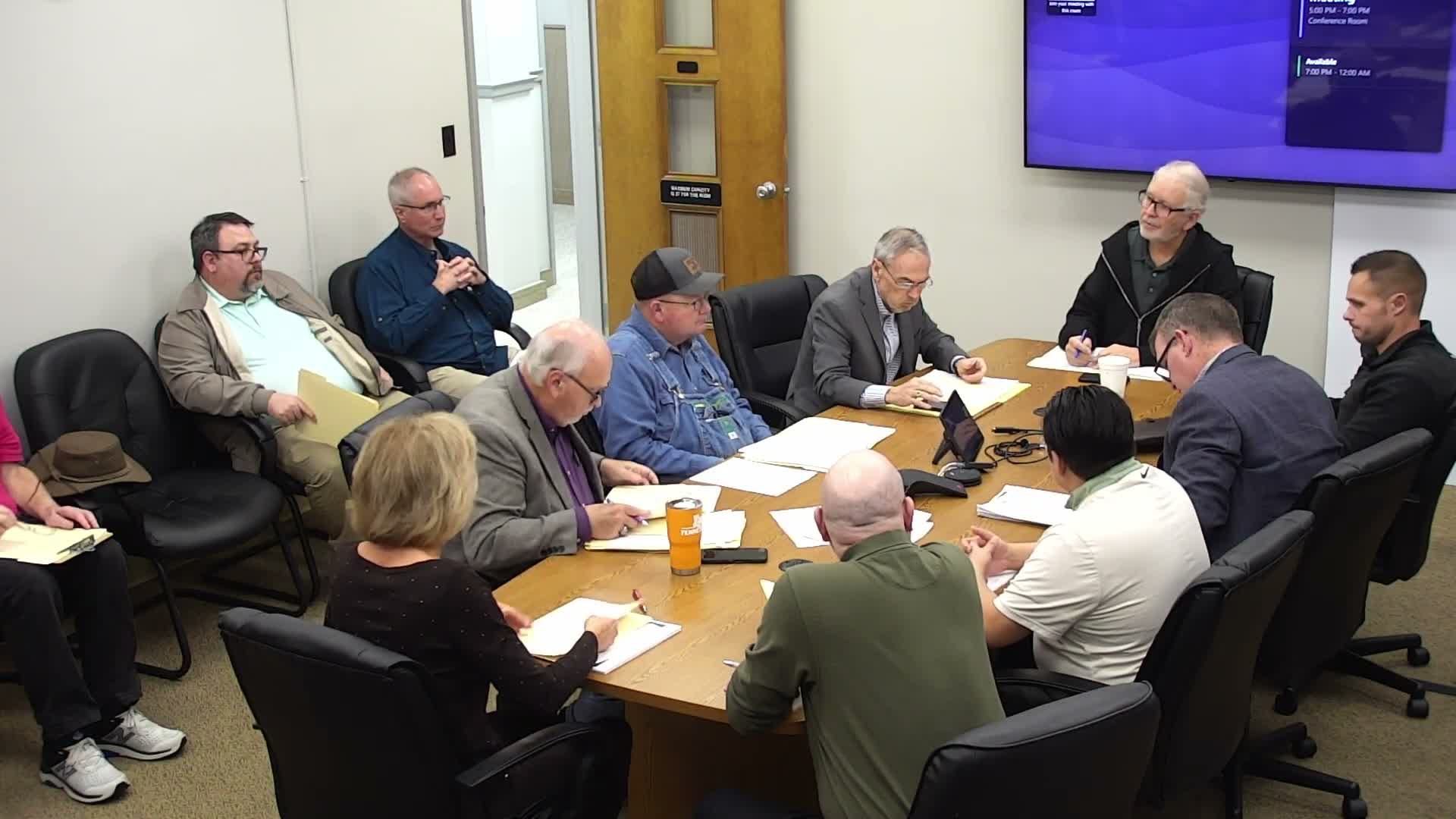 Budget committee reviews fund-balance, trustees bookkeeping and fuel-tax revenue