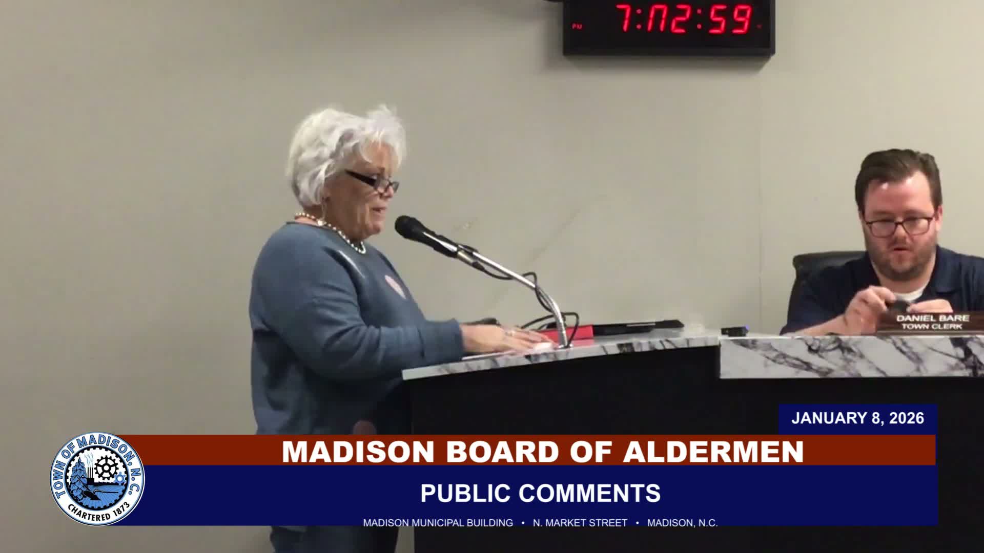 Local events and Chamber updates announced during public comment