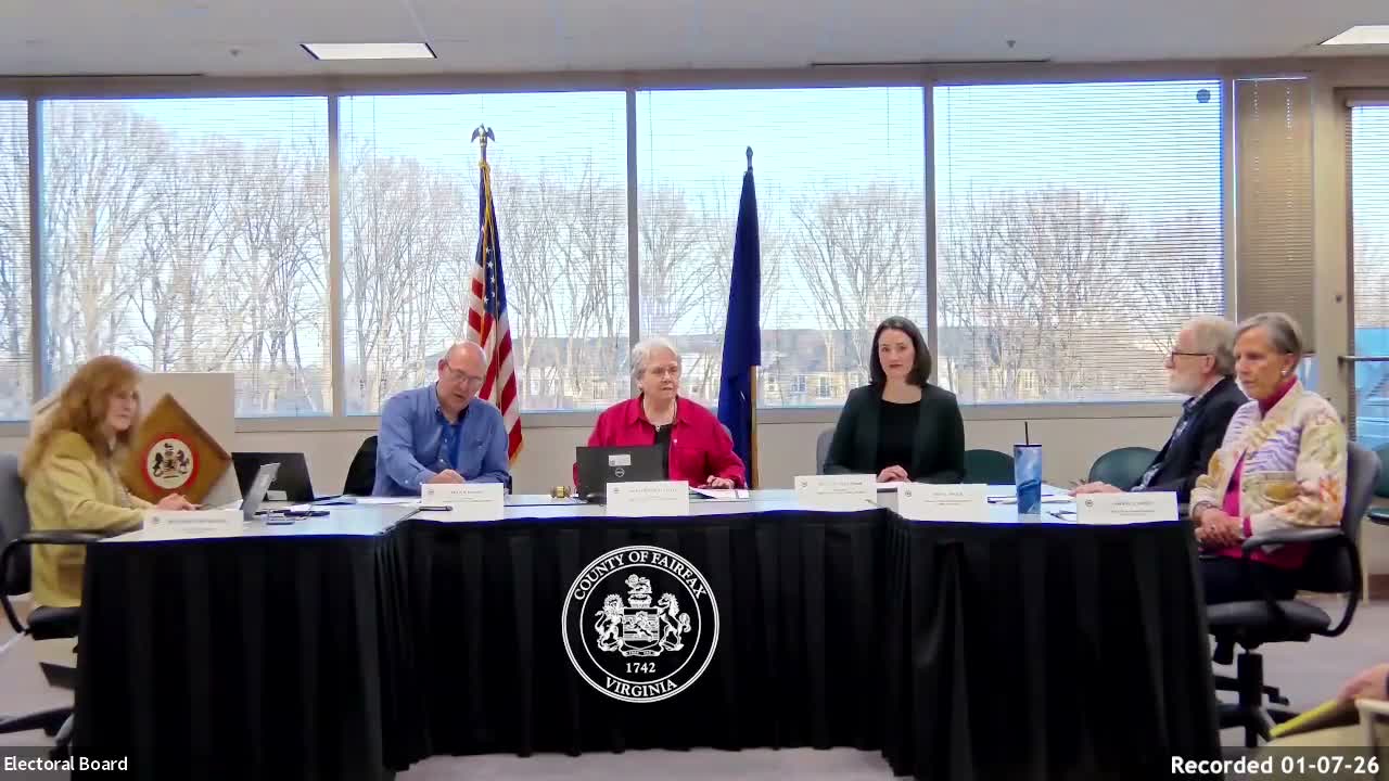 Public commenter urges board to improve George Mason University voter outreach and consider precinct boundary change