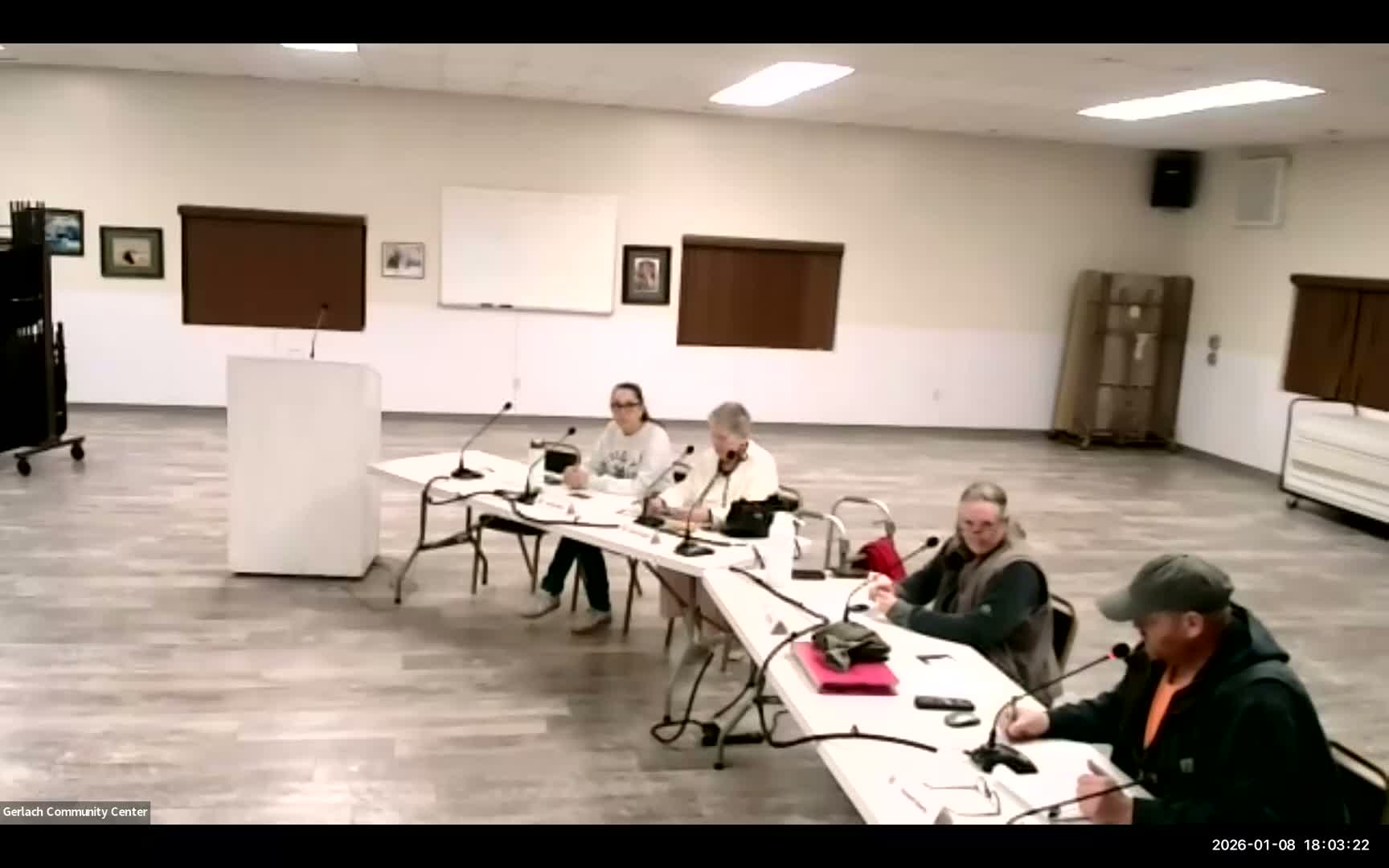 Gerlach CAB approves minutes, hears resignations and adjourns