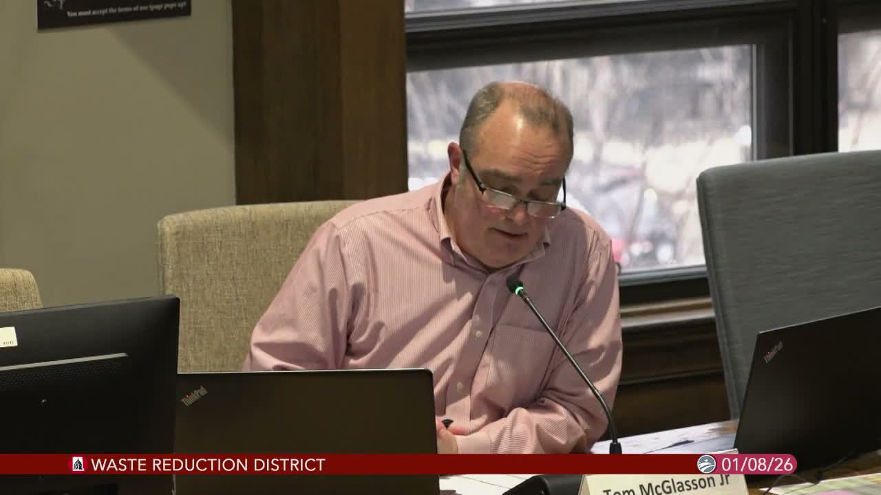 District monitors battery-recycling bill and possible rewrite of state solid-waste code