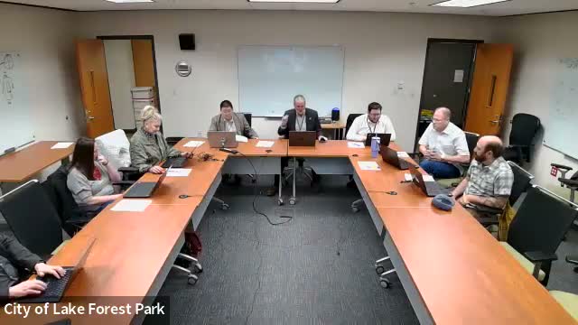 Lake Forest Park council discusses leadership nominations, committee liaisons