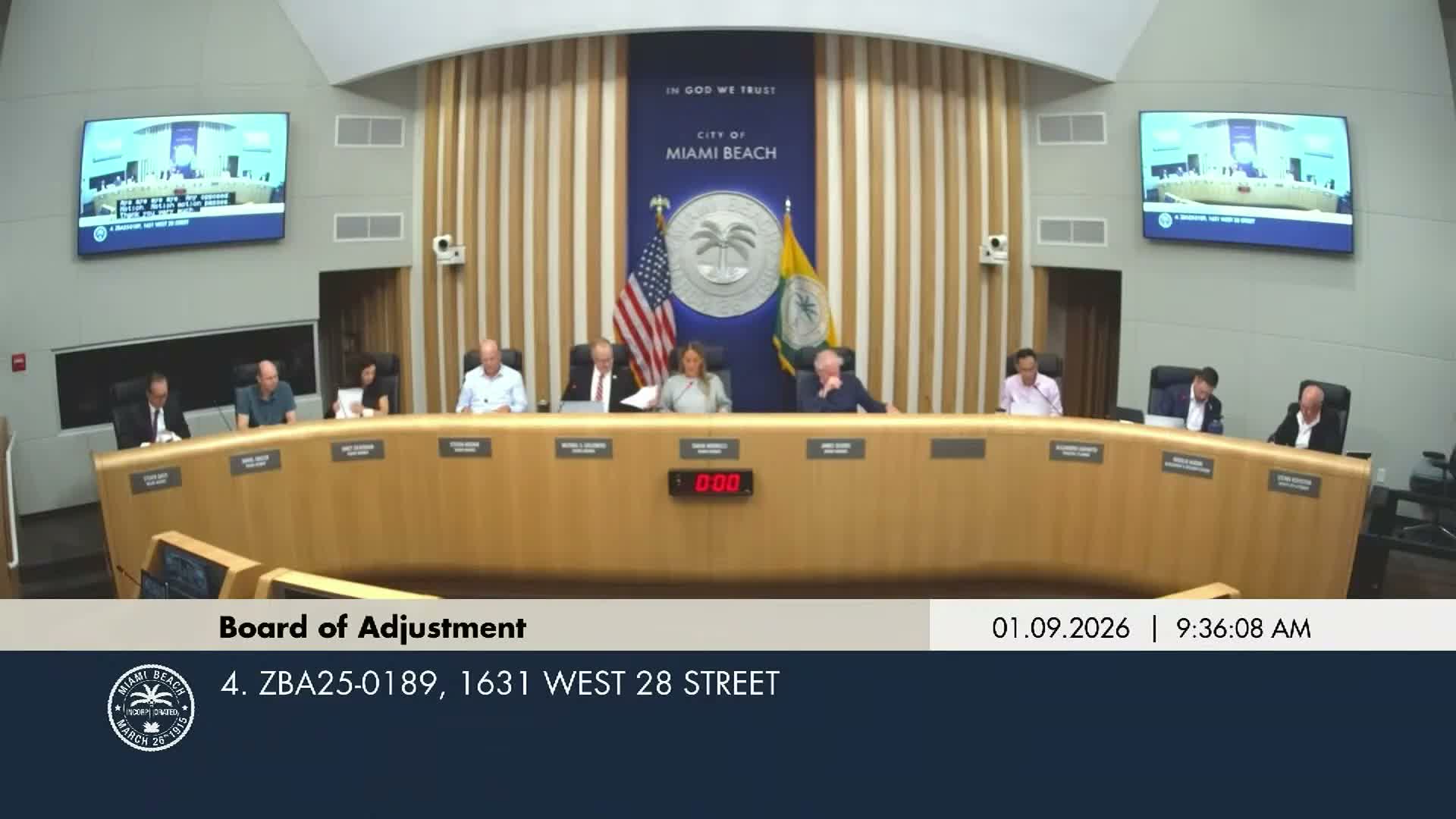 Board continues front-setback variance at 2120 Lucerne Avenue to address proportionality concerns