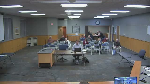 Board directs engineer to prepare detailed Public Works site plan, approves building plans subject to that site plan