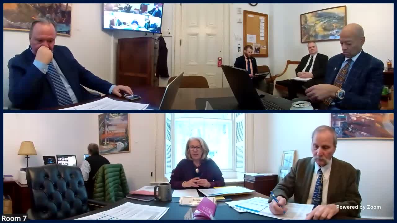 Senate Institutions Committee reviews two‑year $100 million capital bill; JFO outlines cash fund, grants and reallocations