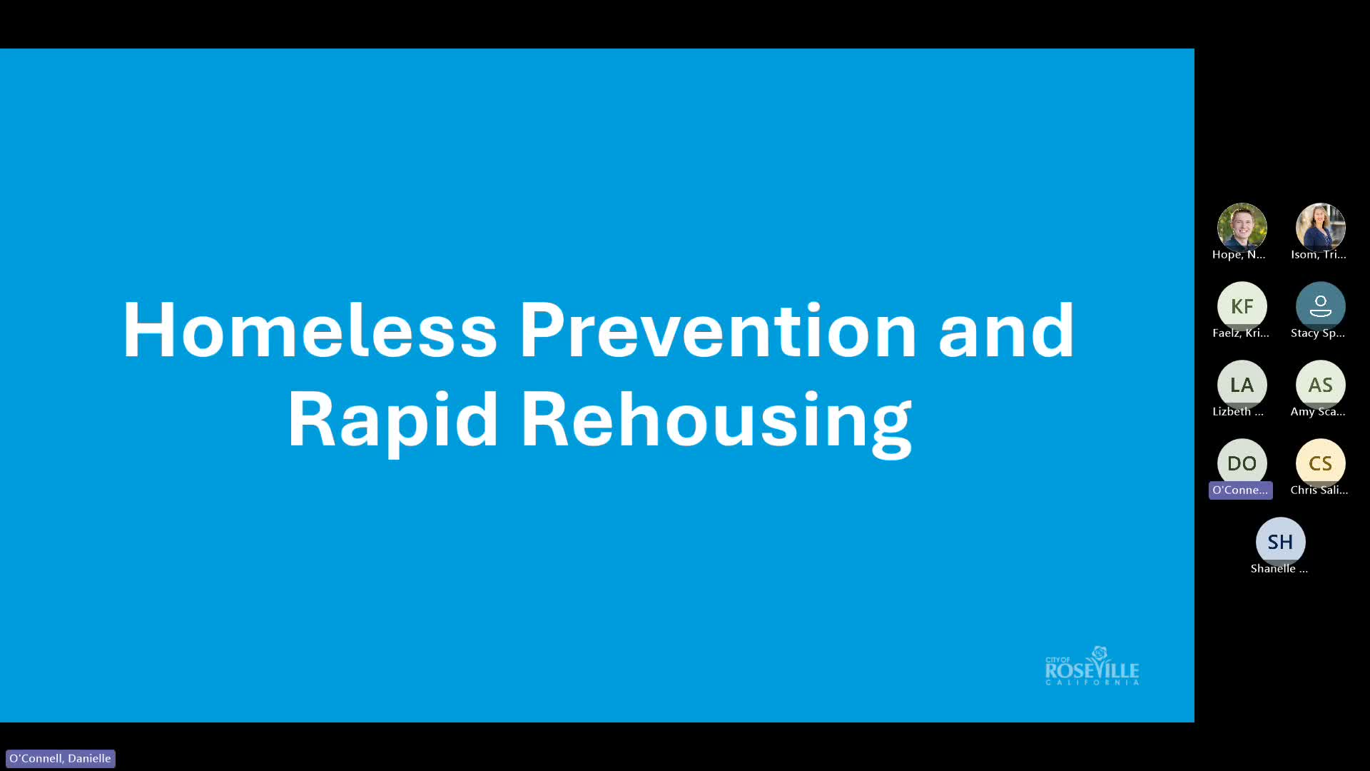 Roseville details HPRR eligibility, $250,000 estimate, UEI requirement and reimbursement rules