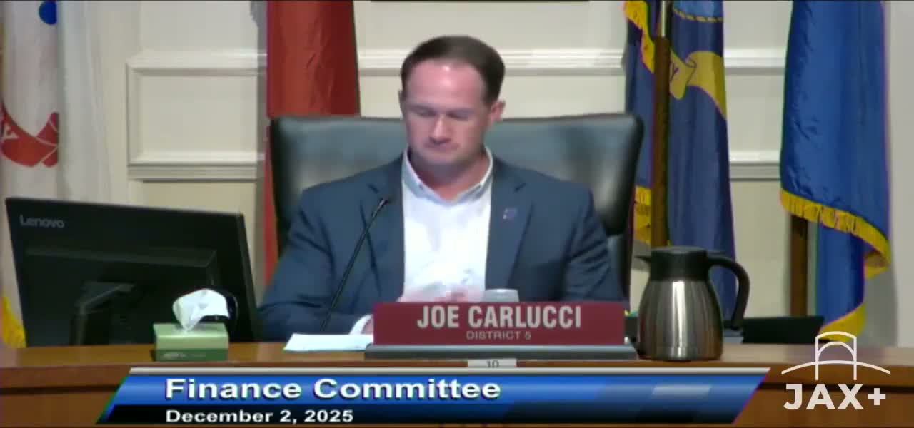 Finance committee approves workforce-and-education substitute after debate over Edward Waters funding and payment terms