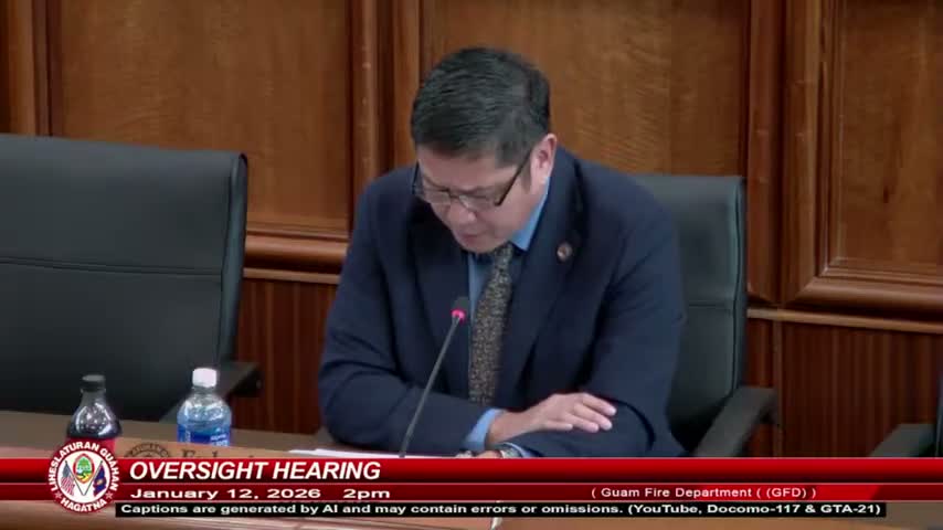 Lawmakers press GFD on command‑staff overtime; chief says overtime over 120 hours must be justified