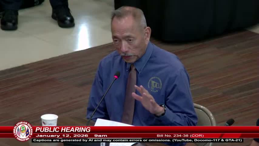 Guam hearing spotlights plan to adopt UN trade customs system to modernize ports and recover lost revenue