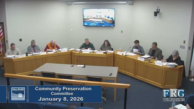 Fall River CPC opens funding round, hears pitches for parks, land protection and a sensory playground