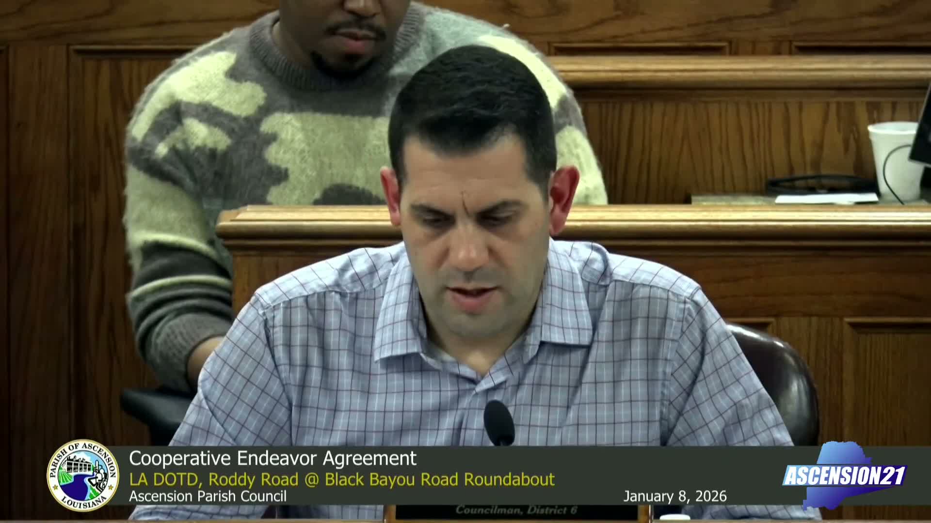 Council approves DOTD roundabout agreement and hires Picollo Group for federal/state government affairs