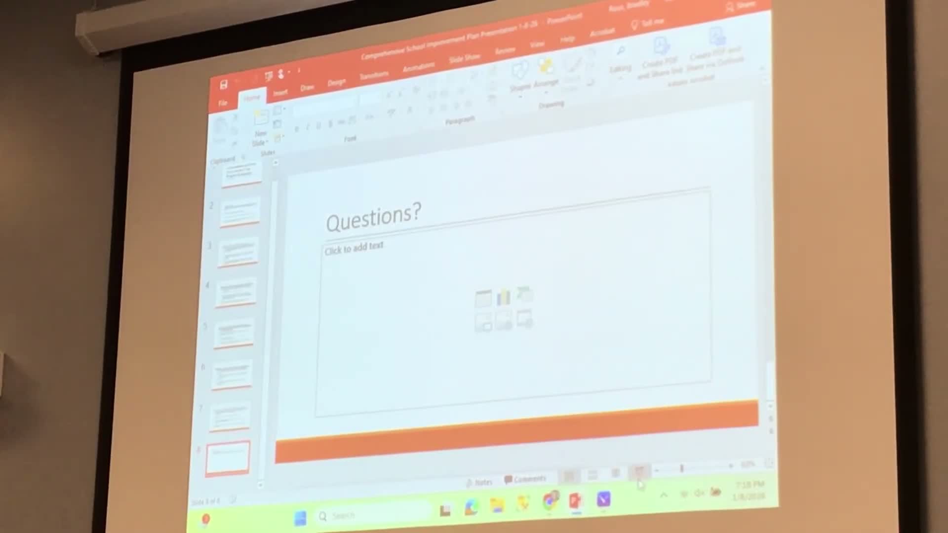 Board reviews CSIP evaluation showing reading gains and behavior improvements