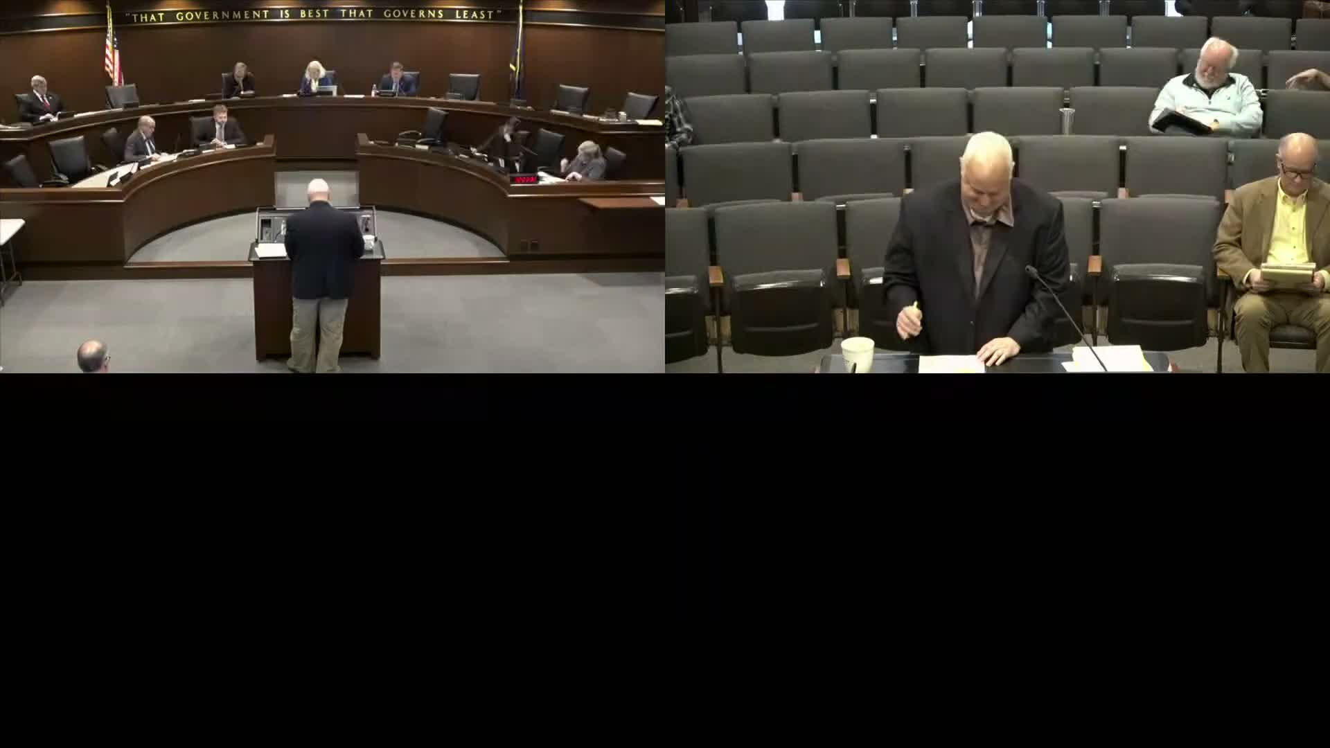 Hamilton County board tables easement, approves appraisals and contracts, accepts late bid for review