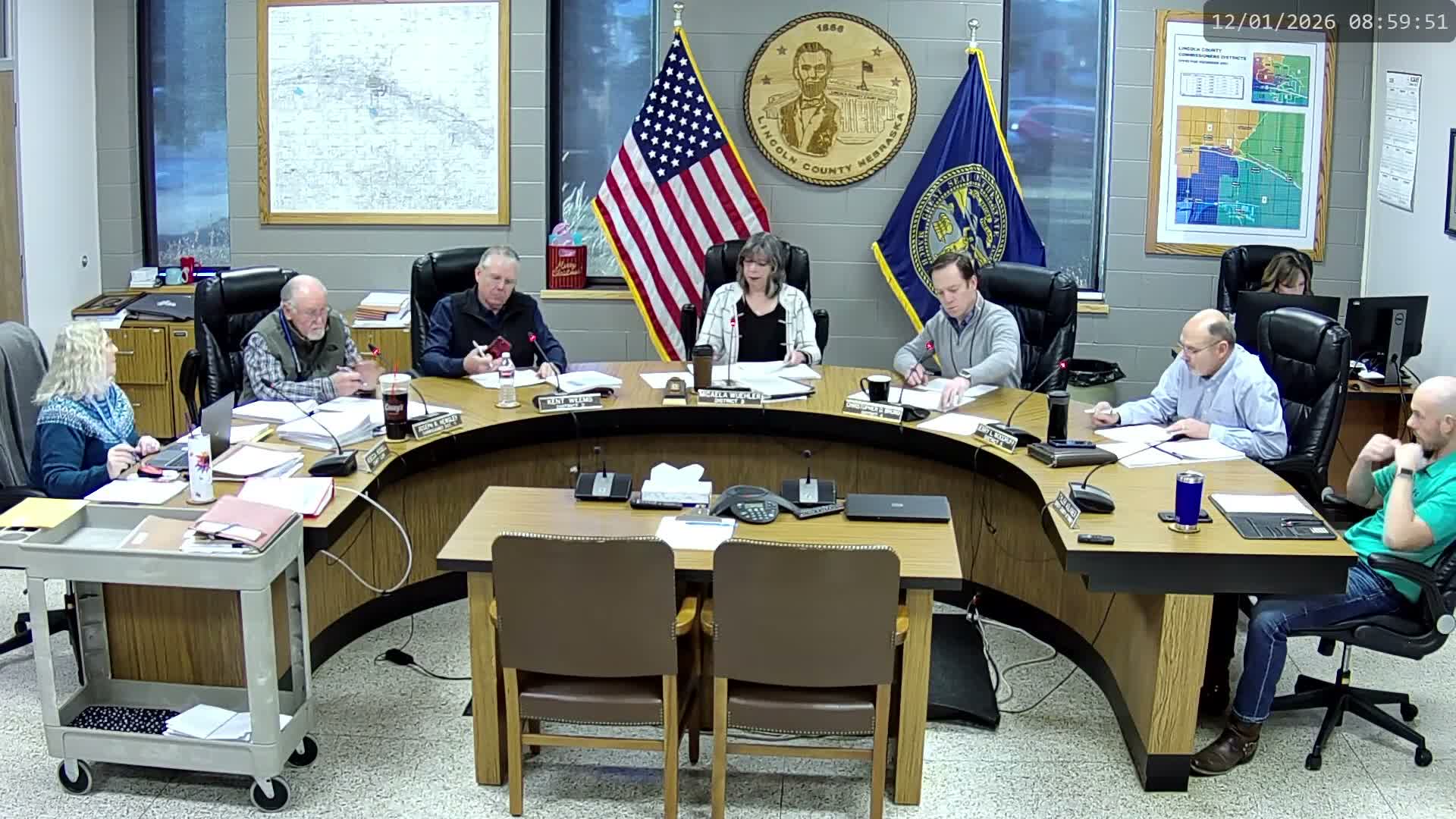 Lincoln County board elects Kent Weems as 2026 chair