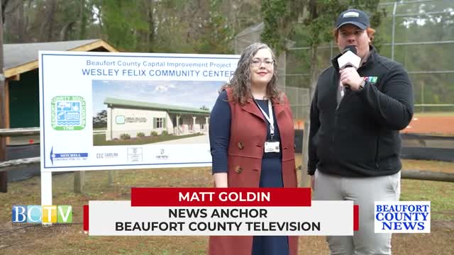 Beaufort County breaks ground on Wesley Felix Community Center funded by ARPA