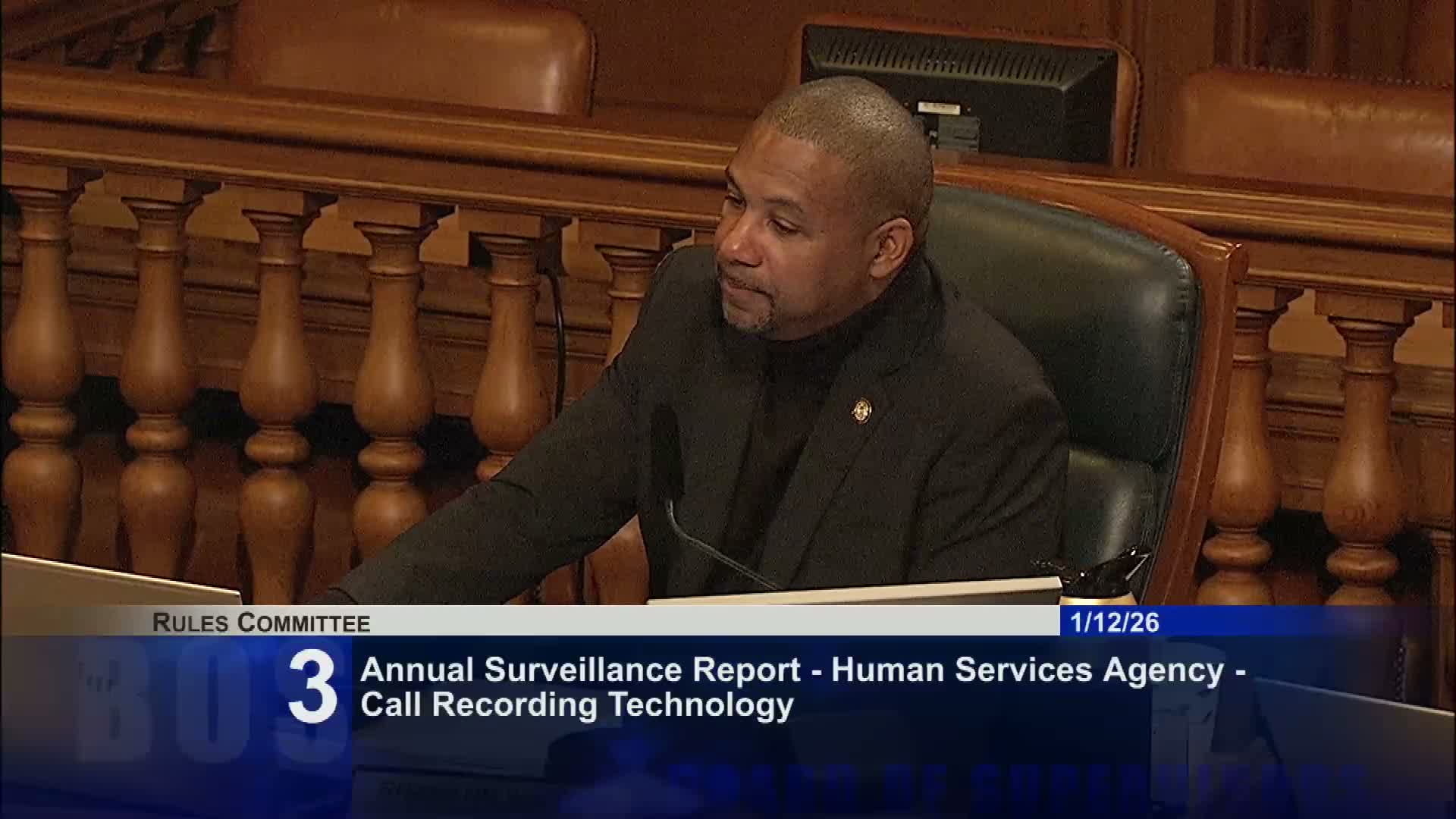 Rules Committee accepts HSA annual surveillance report on call-recording technology