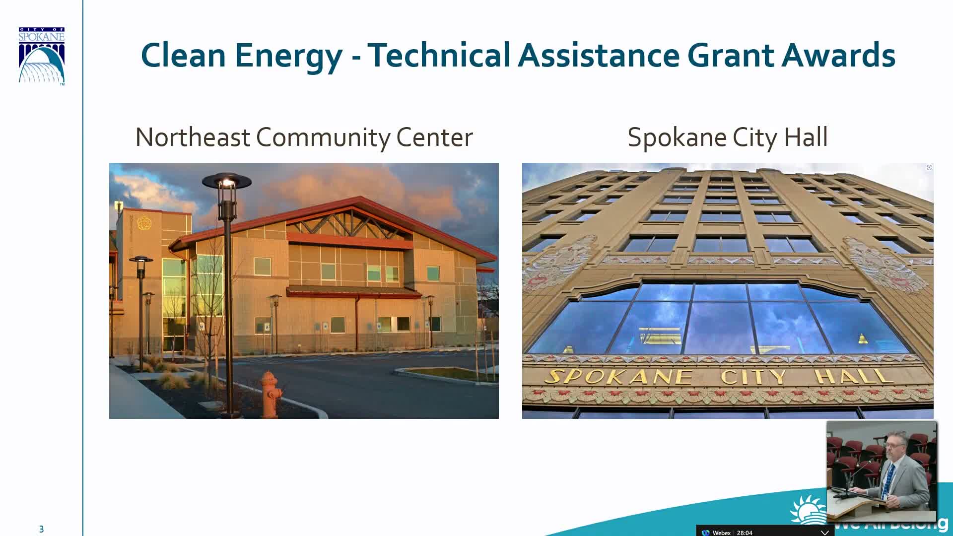 Transportation director outlines traffic‑calming submission window and wins two clean‑energy feasibility grants