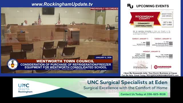 Wentworth council approves demolition order, nuisance cleanup, equipment purchases and facility rules