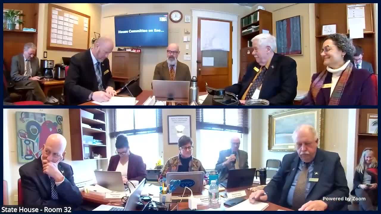 Representative Morrow introduces PUC fee changes for certificates of public good; committee seeks PUC testimony